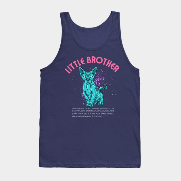 little brother Tank Top by Oks Storee